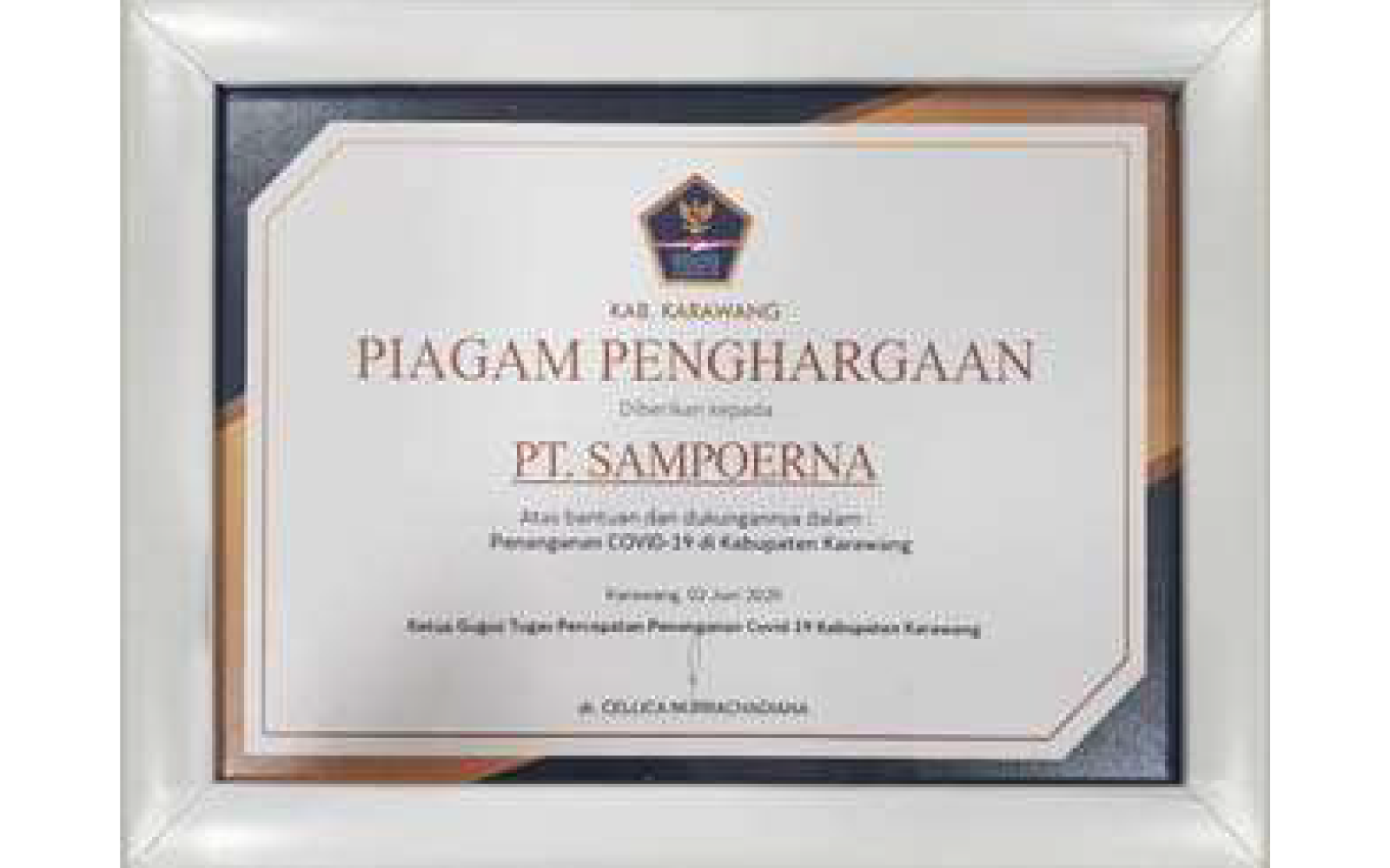 Penanganan COVID-19 di Kabupaten Karawang