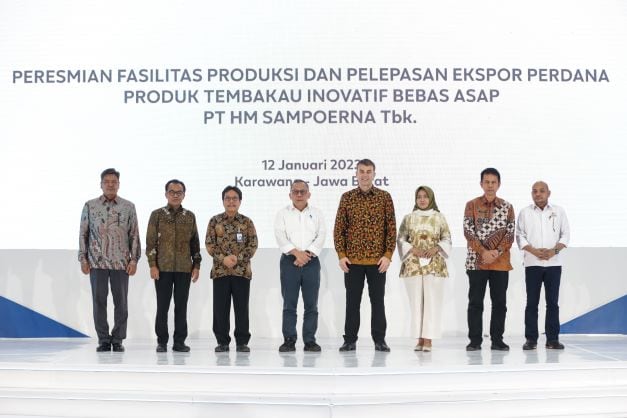 mian Fasilitas Produksi Ekspor Perdana Sampoerna Peresmian Fasilitas Produksi Ekspor Perdana Sampoerna